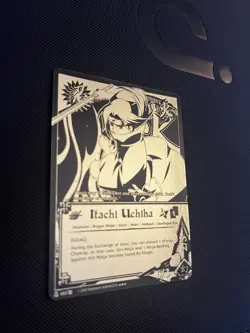 Itachi Uchiha Super Rare #453 Naruto CCG EC Card - Image 3