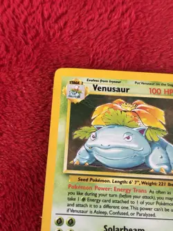 Venusaur 018/130 Base Set 2 Holo Wotc Vintage Pokemon Card 1999 Played - Image 2