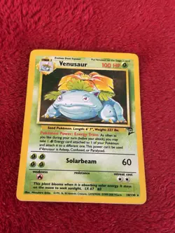 Venusaur 018/130 Base Set 2 Holo Wotc Vintage Pokemon Card 1999 Played - Image 5