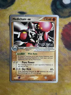Medicham ex 95/106 Ex Emerald World Championship 2005 Non Holo Pokemon Card - Image 2