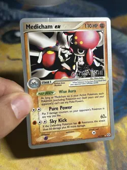 Medicham ex 95/106 Ex Emerald World Championship 2005 Non Holo Pokemon Card - Image 3