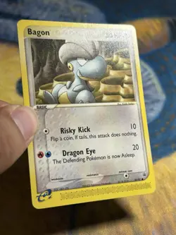 Bagon 50/97 Ex Dragon Exclusive Black Star Rare Promo Pokemon Card E Series Card - Image 4