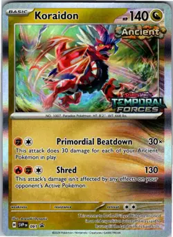 Koraidon - (Prerelease) Promo SV: Scarlet & Violet Promo Cards 091 NM - Image 1
