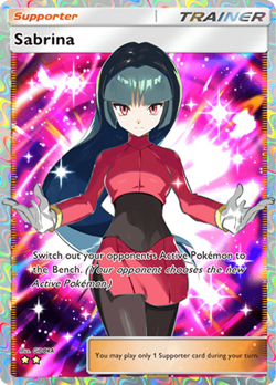 【READY 】Sabrina ⭐⭐ Supporter TRAINER - Pokemon TCG Pocket Trading Card Game - Image 1