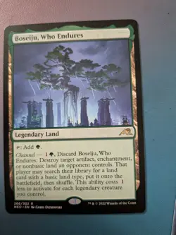Boseiju Who Endures Kamigawa: Neon Dynasty Magic: The Gathering Card - Image 1
