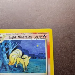 Light Ninetales 50/105 Pokemon Neo Destiny Card - LP - Image 3