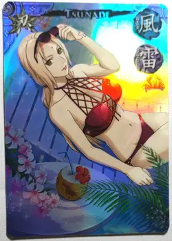 Carte naruto ccg Collectible Card Game 133 Foil neuf Tsunade - Image 1