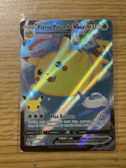 Flying Pikachu VMAX 007/025 Rare Celebrations Pokemon Card 25th Anniversary - Image 1