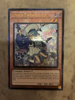 Yugioh! TCG - Live Twin Lil-la - Prismatic Ultimate Rare - RA04-EN036 - Stampede - Image 1