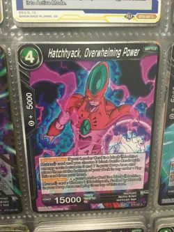 Dragon Ball Super Card Game Hatchhyack Overwhelming Power Nm bt8- 091- Common - Image 1