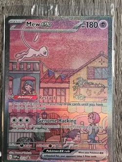Sealed Mew ex 053 Sv: Scarlet & Violet Promo Cards Holo - Image 1