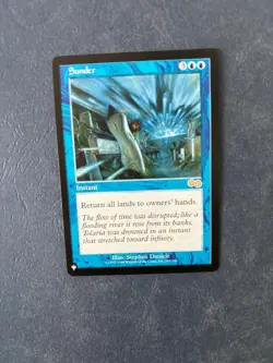 MTG URZA'S SAGA THE LIST SUNDER NM MAGIC THE GATHERING RARE BLUE INSTANT ENGLISH - Image 5