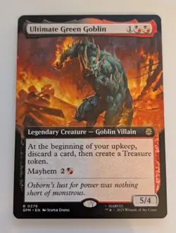 Ultimate Green Goblin (Extended Art) REGULAR Marvel's Spider-Man 276 NM - Image 1