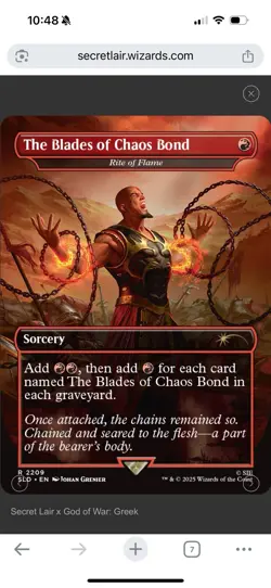 MTG Secret Lair God Of War Greek Presale PlayStation Sealed US Seller - Image 4