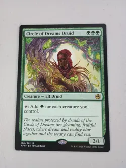 MTG Circle of Dreams Druid Adventures in the Forgotten Realms 176 Magic NM - Image 1