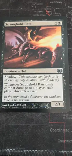 MtG Stronghold Rats - Image 1