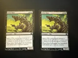 2x Magic The Gathering - MTG Ichor Rats 67/249 Scars of Mirrodin Uncommon LP - Image 1