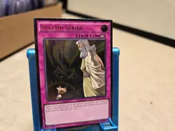 Yugioh Solemn Strike OP04-EN003 Ultimate Rare - Image 1