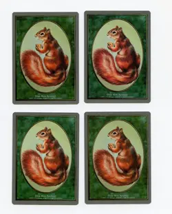 4x Squirrel Token Unglued Magic the Gathering b - Image 1
