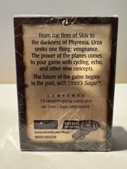 Urza”s Saga Tournament Deck English Sealed Mint Condition MTG - Image 2
