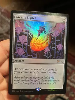 FOIL ARCANE SIGNET • Unplayed / Production Issues • Secret Lair Drop • (1891) - Image 1
