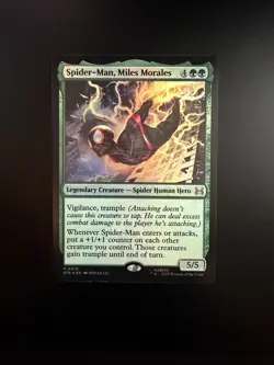 MTG Marvel's Spider-Man English Spider-Man, Miles Morales 0018 Foil - Image 1