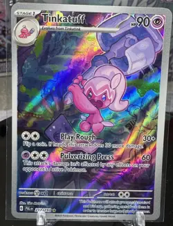✨ Pokemon - Tinkatuff Illustration Rare - 217/193 - Paldea Evolved - Near Mint ✨ - Image 2