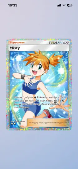 (EN) Misty - Full Art - MISTY - Pokemon TCG Pocket PTCGP - Image 1