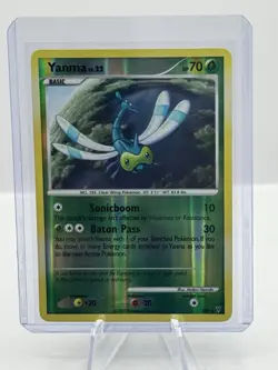 2009 Pokemon Supreme Victors Reverse Holo SH9 Yanma LV.22 - surface scratches - Image 1