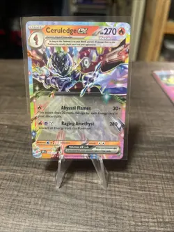 Pokemon Ceruledge ex 036/191 Surging Sparks Double Rare Holo NM - Image 1
