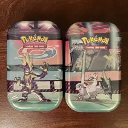 2 Pokemon TCG Galar Power Mini Tin Factory - 2 Booster Pack 820650807404 - Image 1
