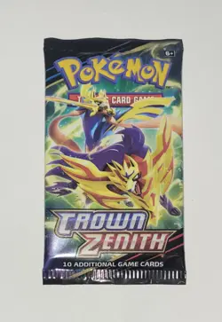 Pokemon TCG Crown Zenith Booster Pack Sealed Sword & Shield - Image 1