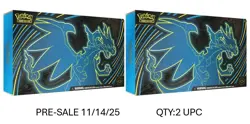 Pokemon TCG Phantasmal Flames Mega Charizard X EX UPC x2 CONFIRMED 11/14 PRESALE - Image 1