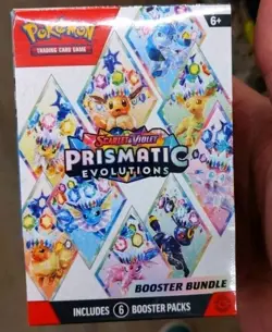 Pokemon Scarlet and Violet Prismatic Evolutions Booster Bundle SEALED - Image 1