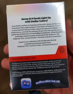 Pokemon Scarlet and Violet Prismatic Evolutions Booster Bundle SEALED - Image 2