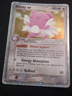 Pokemon TCG Unseen Forces Blissey ex 101/115 Ultra Rare MP - Image 3