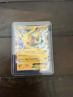 Pokemon TCG Pikachu EX XY174 Black Star Promo - Image 1