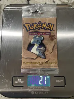 Heavy! Pokemon Unlimited Fossil Set Sealed Booster Pack 21 Grams Auction! - Image 1