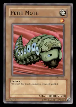 Yugioh Petit Moth #MRD-023 Metal Raiders LP - Image 1
