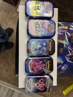 Pokemon Mini Tin Lot!! EMPTY!!! - Image 1