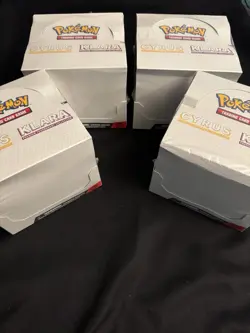 1x Pokemon TCG Cyrus/Klara Premium Tournament Collection New Sealed Display Box - Image 5