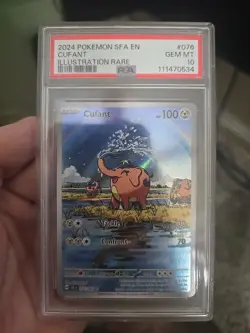 Pokemon TCG Cufant 076/064 Shrouded Fable PSA 10 - Image 1