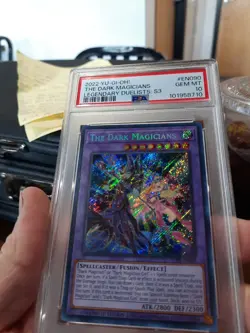 The Dark Magicians Psa 10 Gem Mint 2022 En090 Legendary Duelist Magician Girl S3 - Image 2