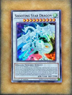 Yugioh Shooting Star Dragon LC5D-EN040 Super Rare 1st Ed NM - Image 1