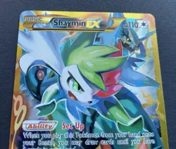 Pokemon Card SHAYMIN EX 77a/108 Ultra Rare Alternate Art Promo - NM/M - Image 2