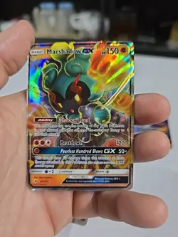 Lot Of 4 Pokemon Gx Cards Jirachi Marshadow - Image 2