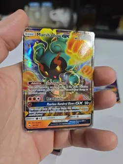 Lot Of 4 Pokemon Gx Cards Jirachi Marshadow - Image 3