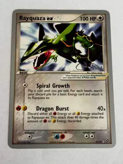 Rayquaza ex 97/97 - 2004 Pokemon World Championships - Mint - Ultra Rare Card - Image 1