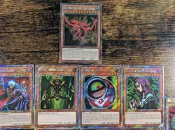 YU-GI-OH CLASSIC 17 CARD PLATINUM SECRET RARE LOT SLIFER GEMINI VAMPIRE BUSTER - Image 3