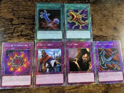 YU-GI-OH CLASSIC 17 CARD PLATINUM SECRET RARE LOT SLIFER GEMINI VAMPIRE BUSTER - Image 4